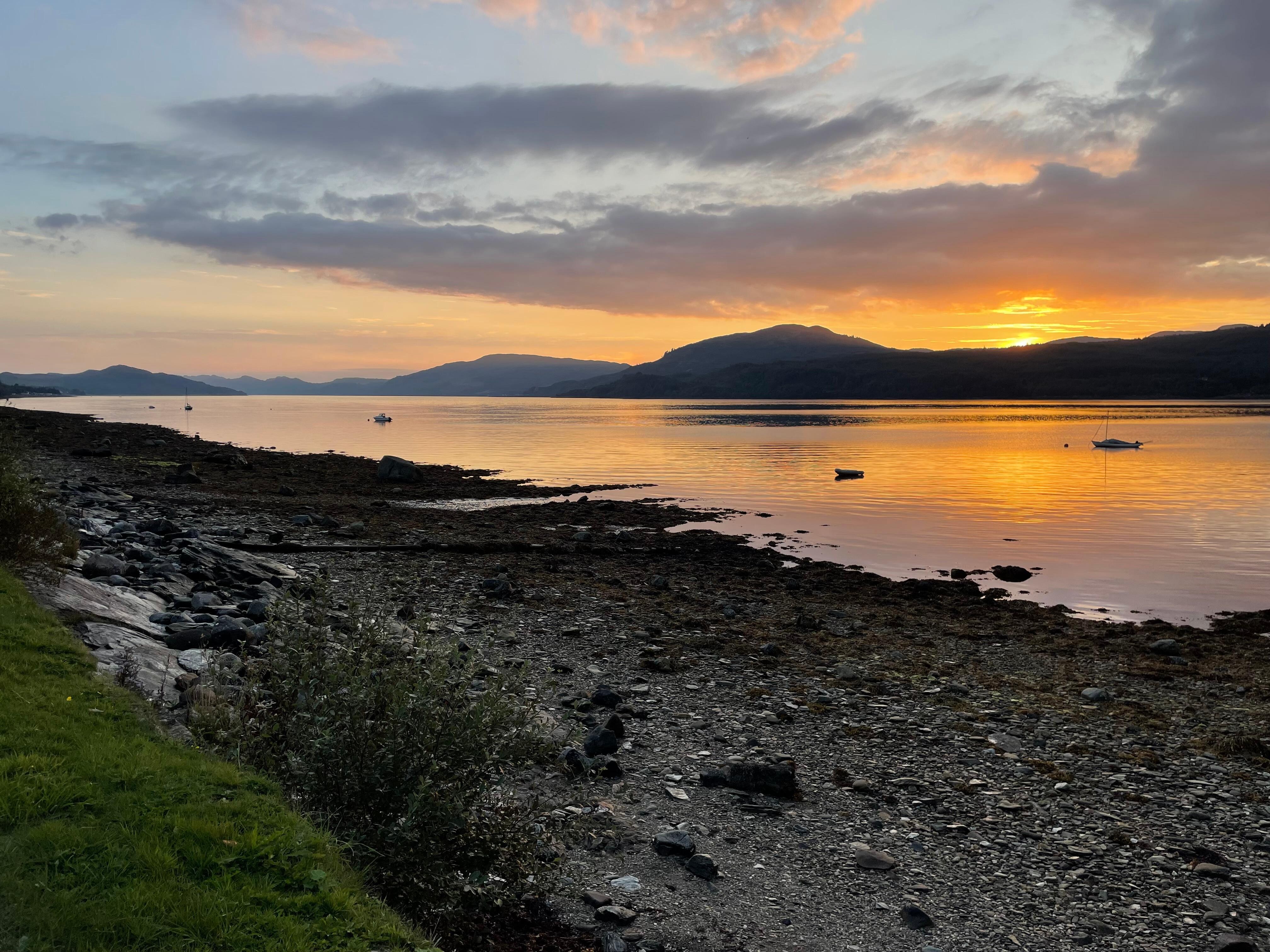 From across road at property.