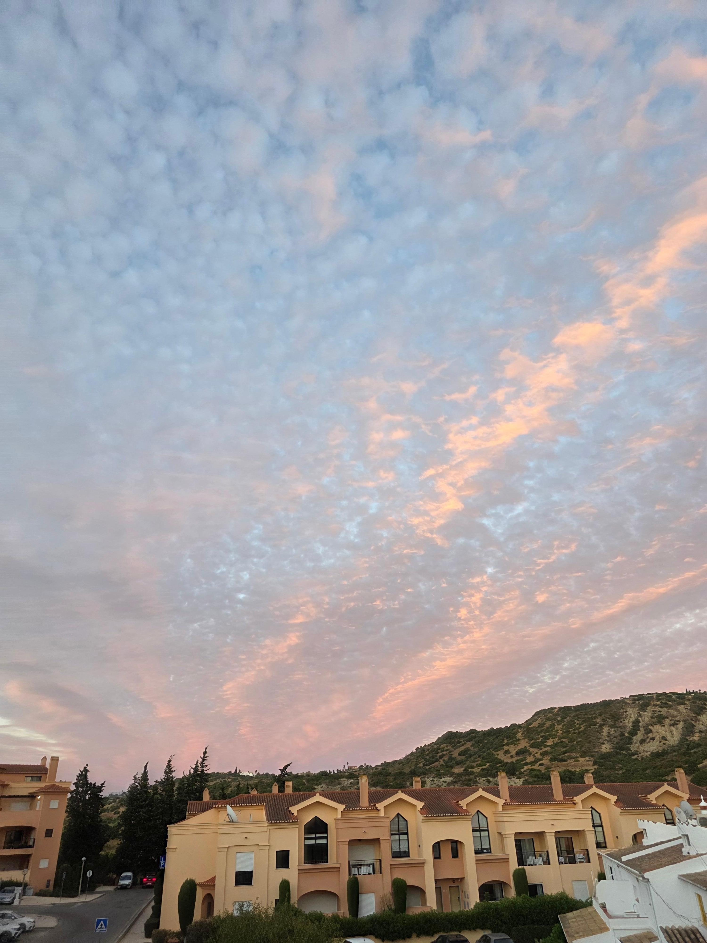 Sunset from the patio!