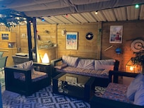Outside seating area