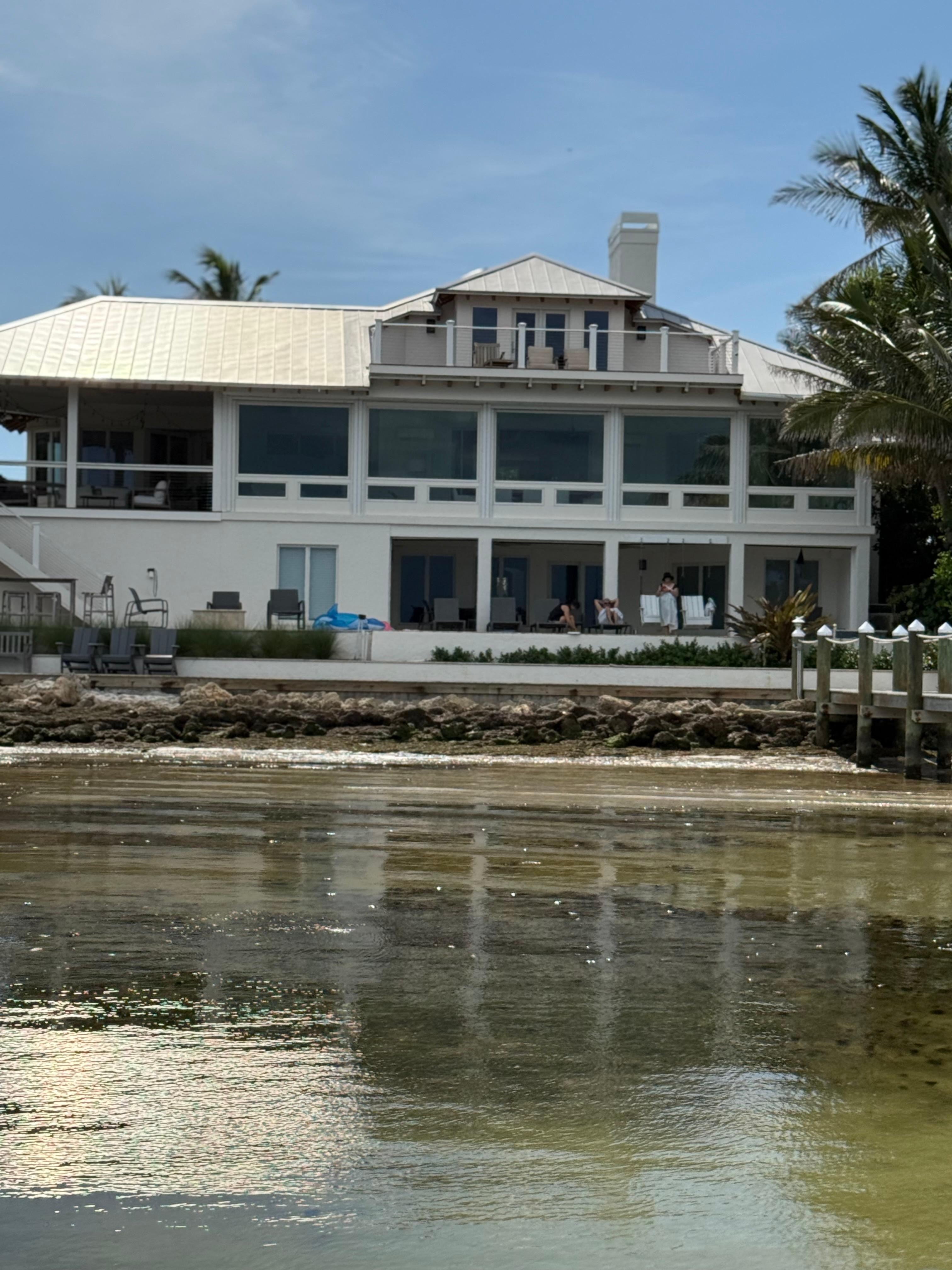 Boating in after a fun day on the water 