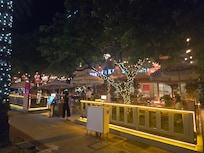 This is at the front of the hotel, it's really beautiful