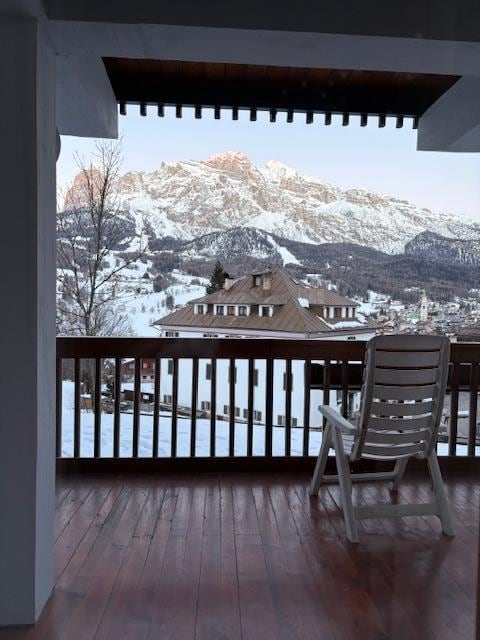 Morning view from condo balcony