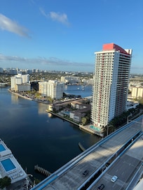 View from the balcony.