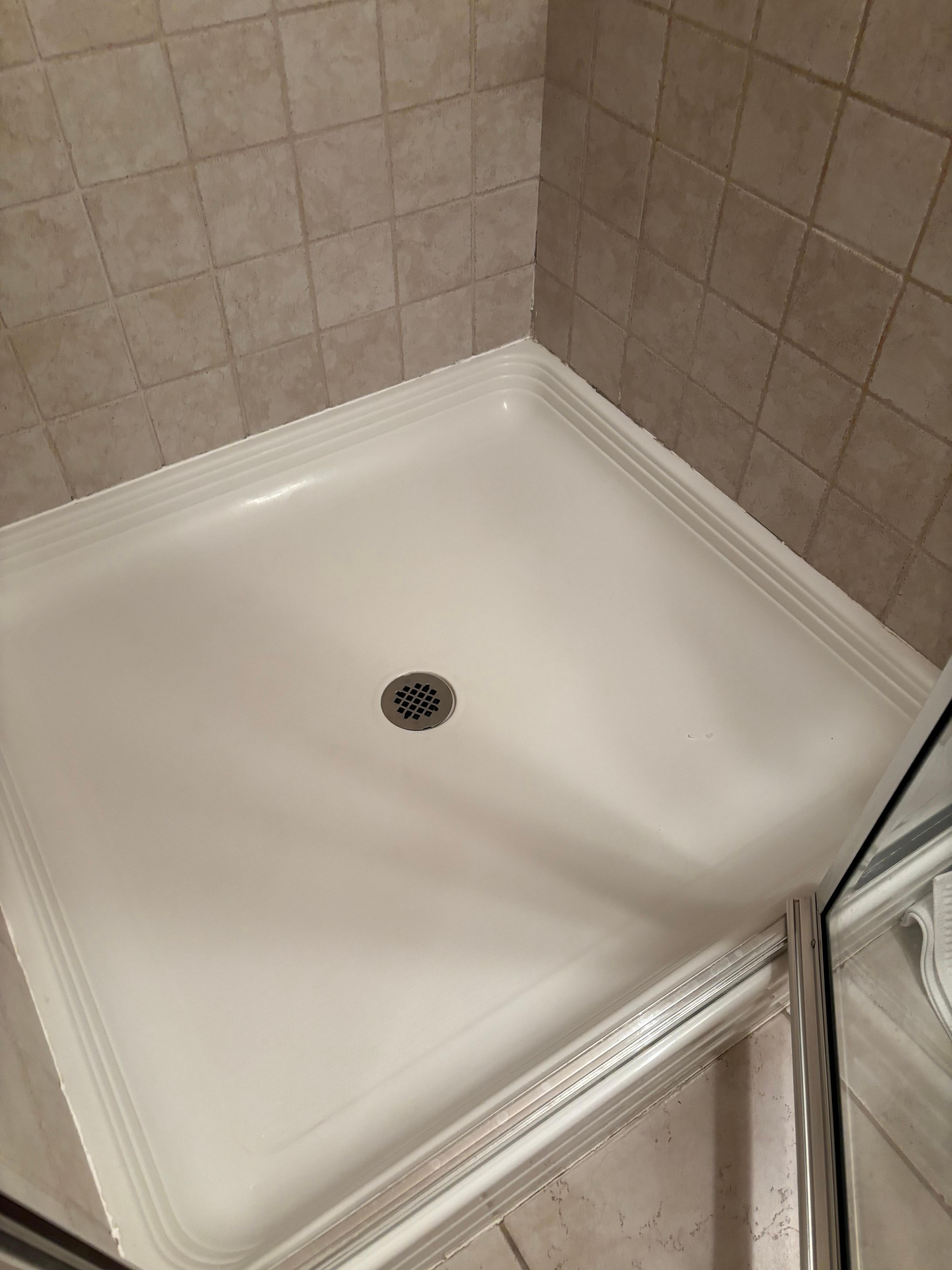 Shiny, slippery shower