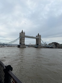 Tower Bridge is a 3-minute walk away