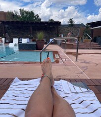 Pool + Large Whirlpool Spa