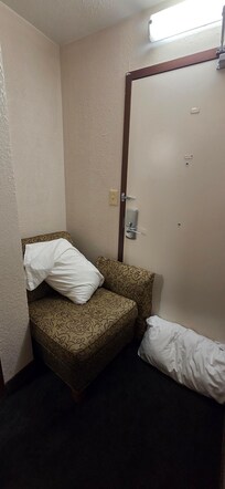 Set up to keep someone from entering my room after the earlier attempt