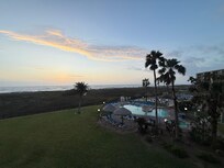 Gorgeous sunrise right from the balcony!