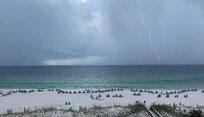 Afternoon storm rolling in.