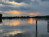 Sunset over the Chester River.
