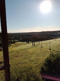 The view from the balcony