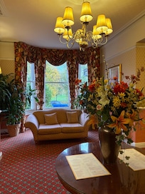 Hotel reception area