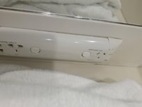 Damaged power switch. I made sure my family doesn't use this switch for safety reasons.
