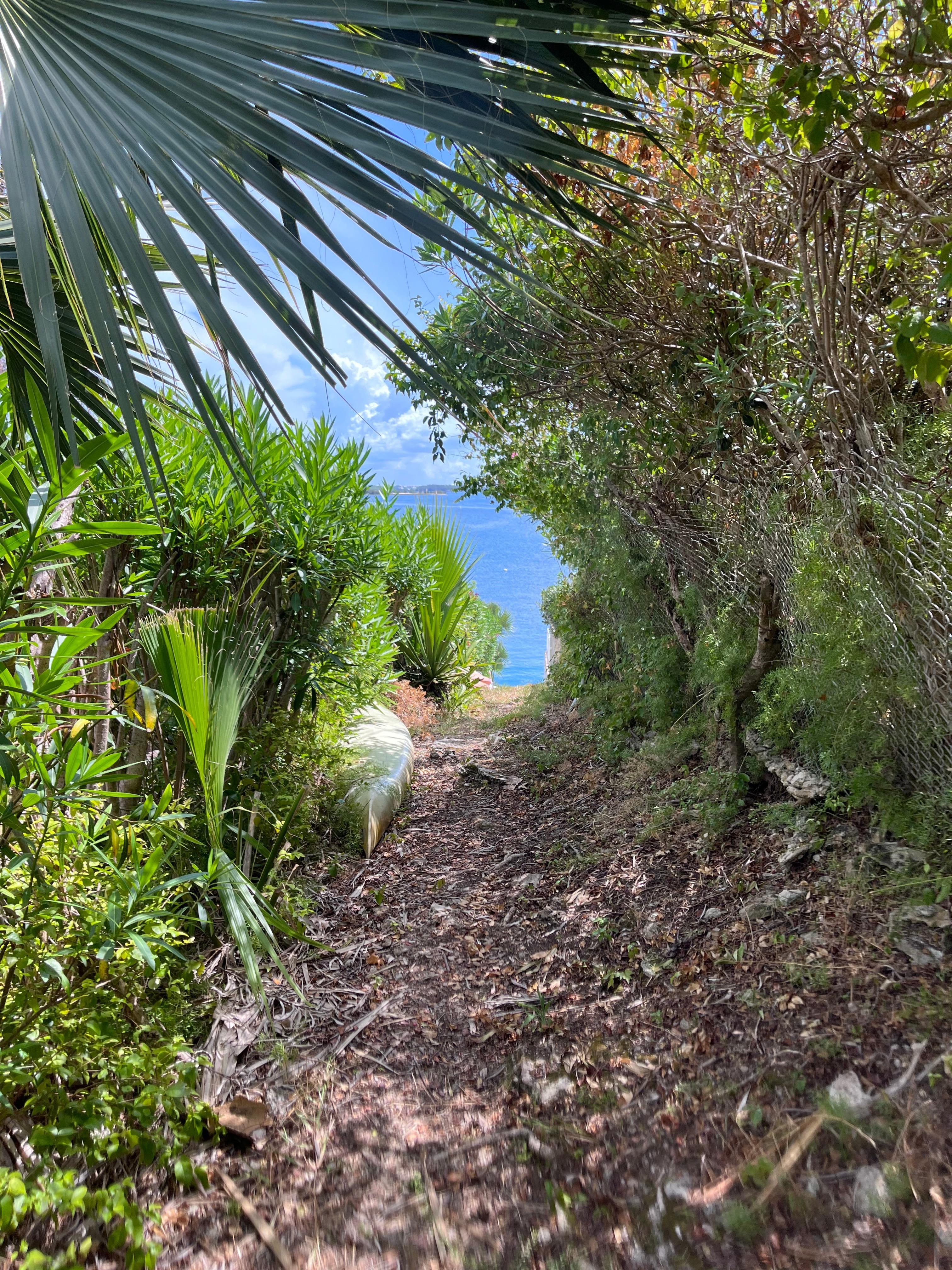 Easy walk to the dock 