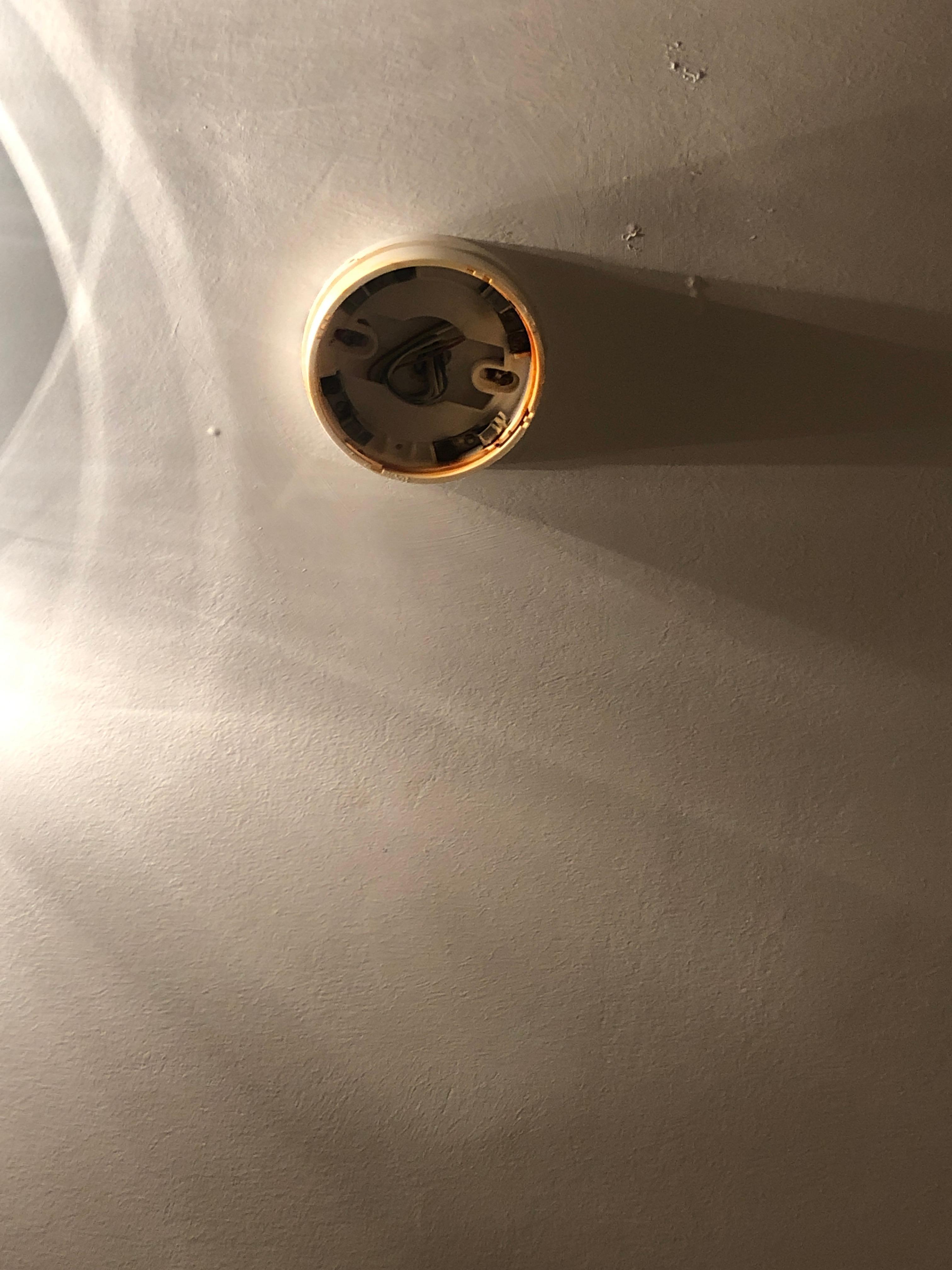 Broken Smoke detector