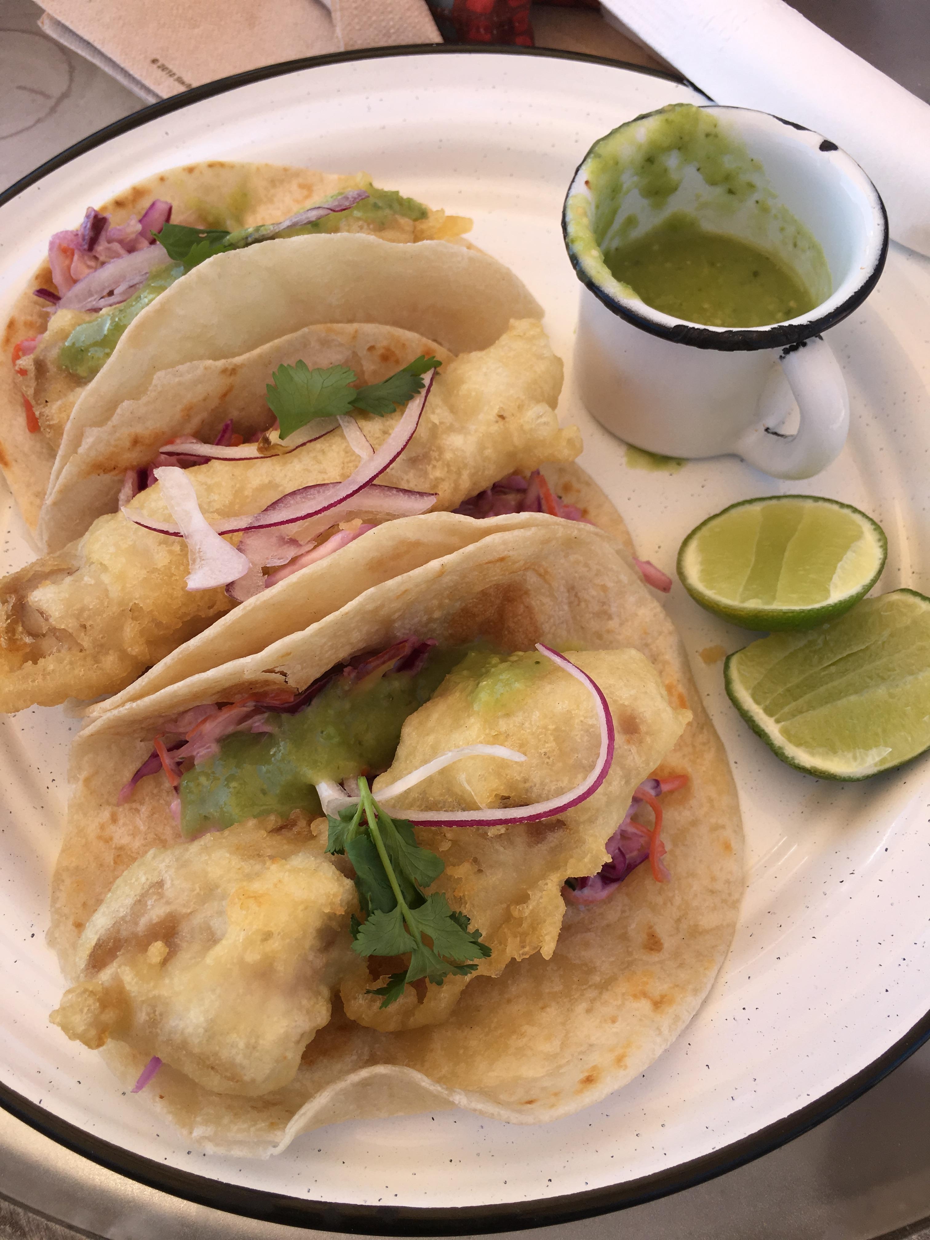 Poolside lunch always great.