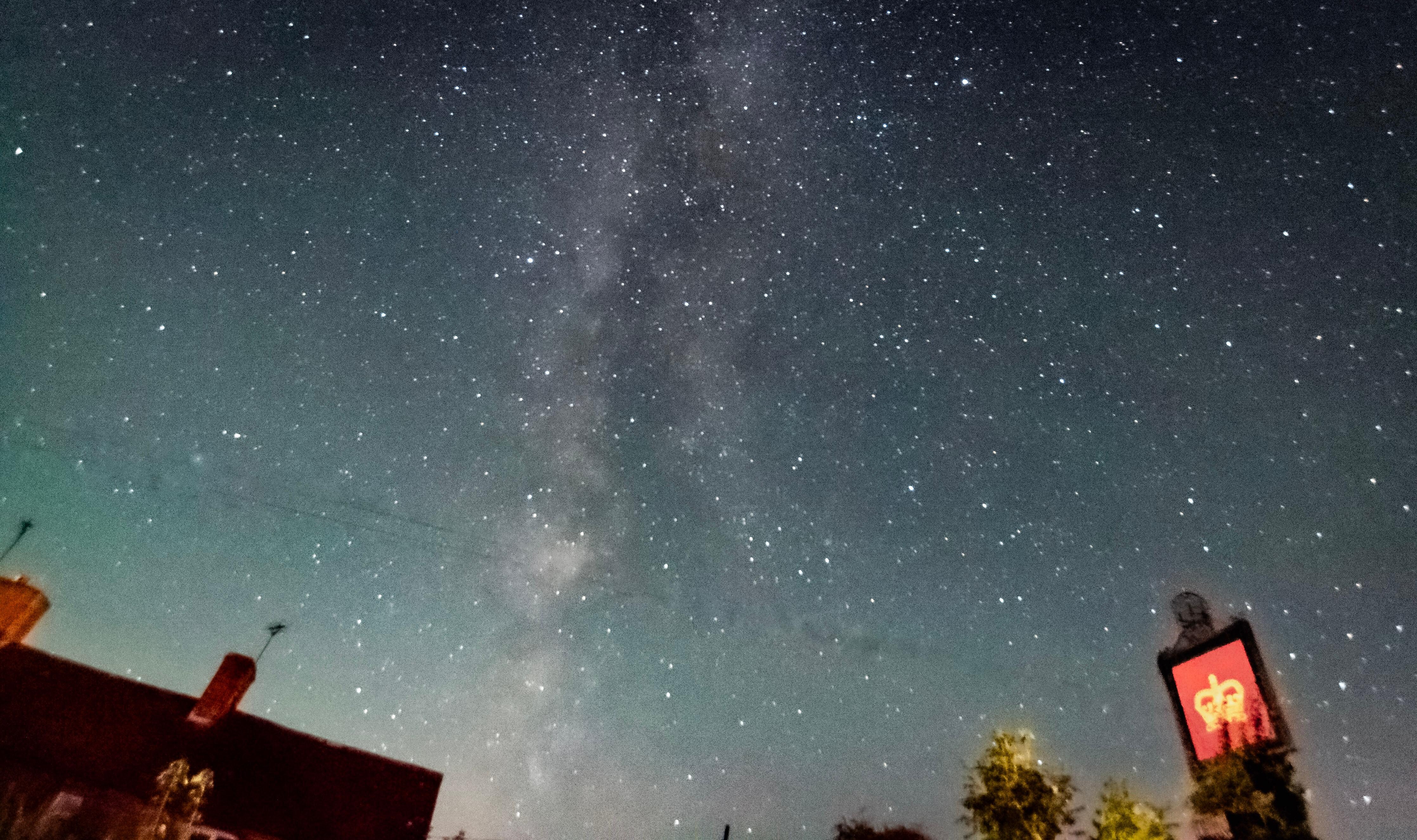 The Milky Way over The Crown