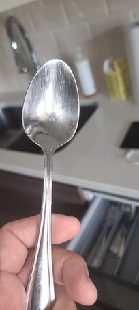 dirty spoon