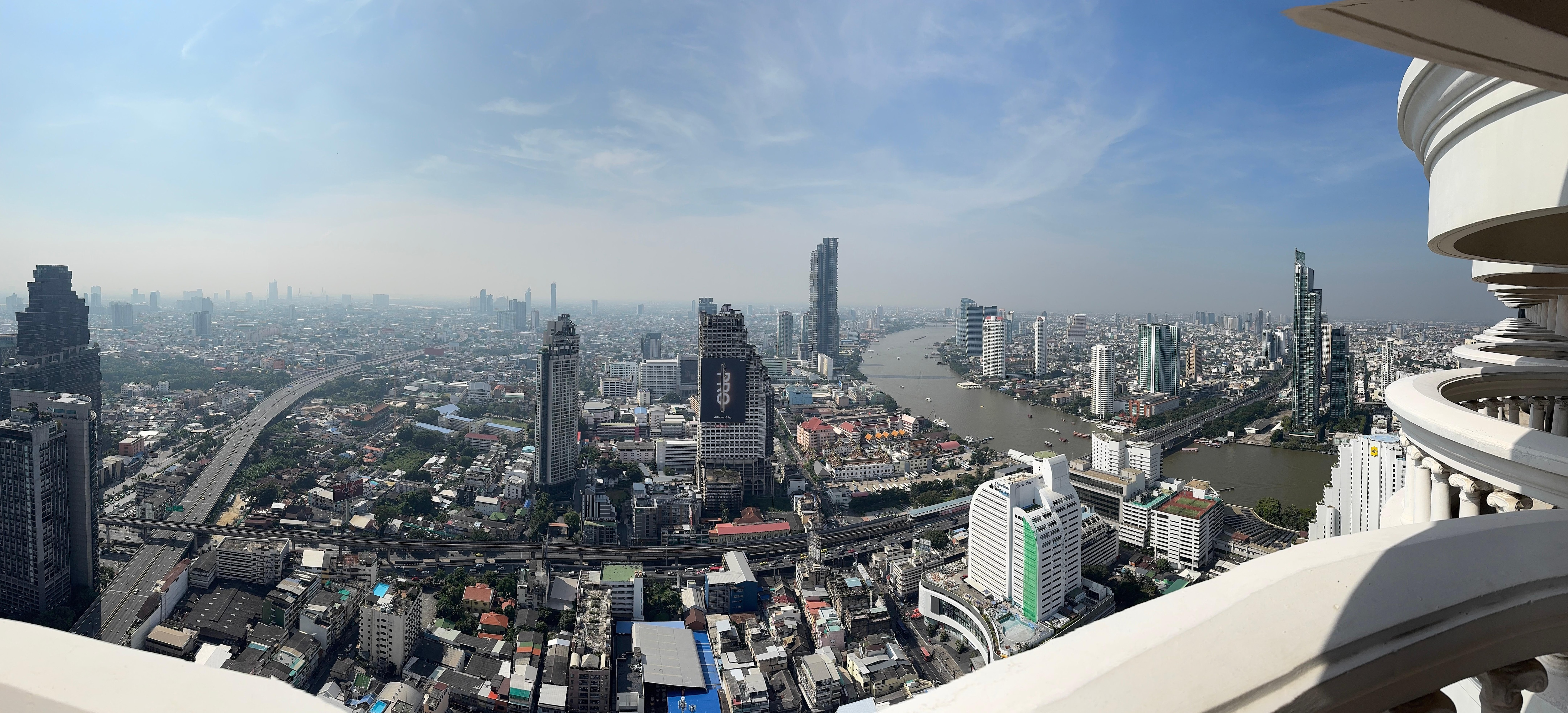 View from the balcony