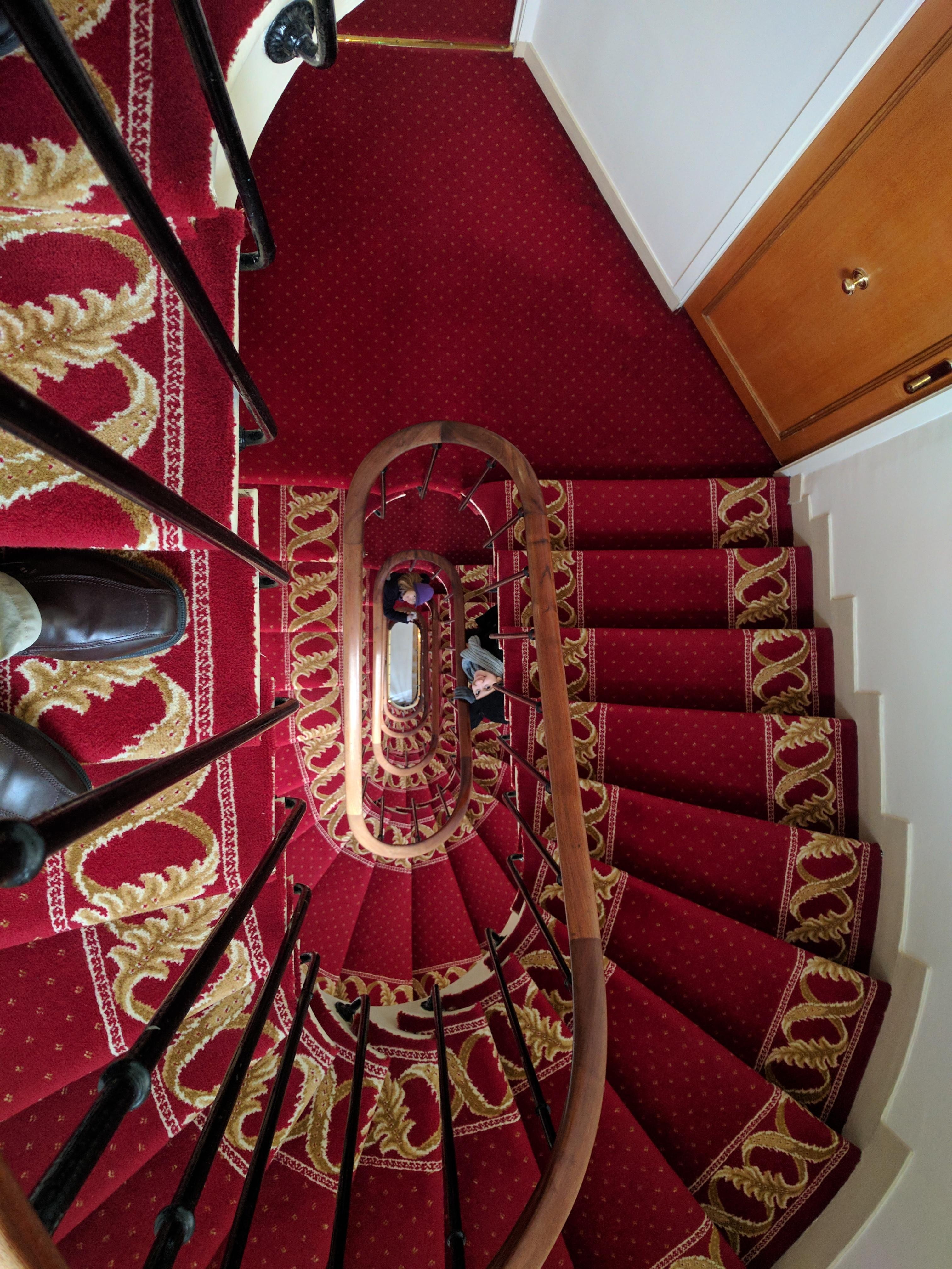 Stairway in hotel