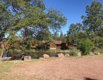 Side view from porch