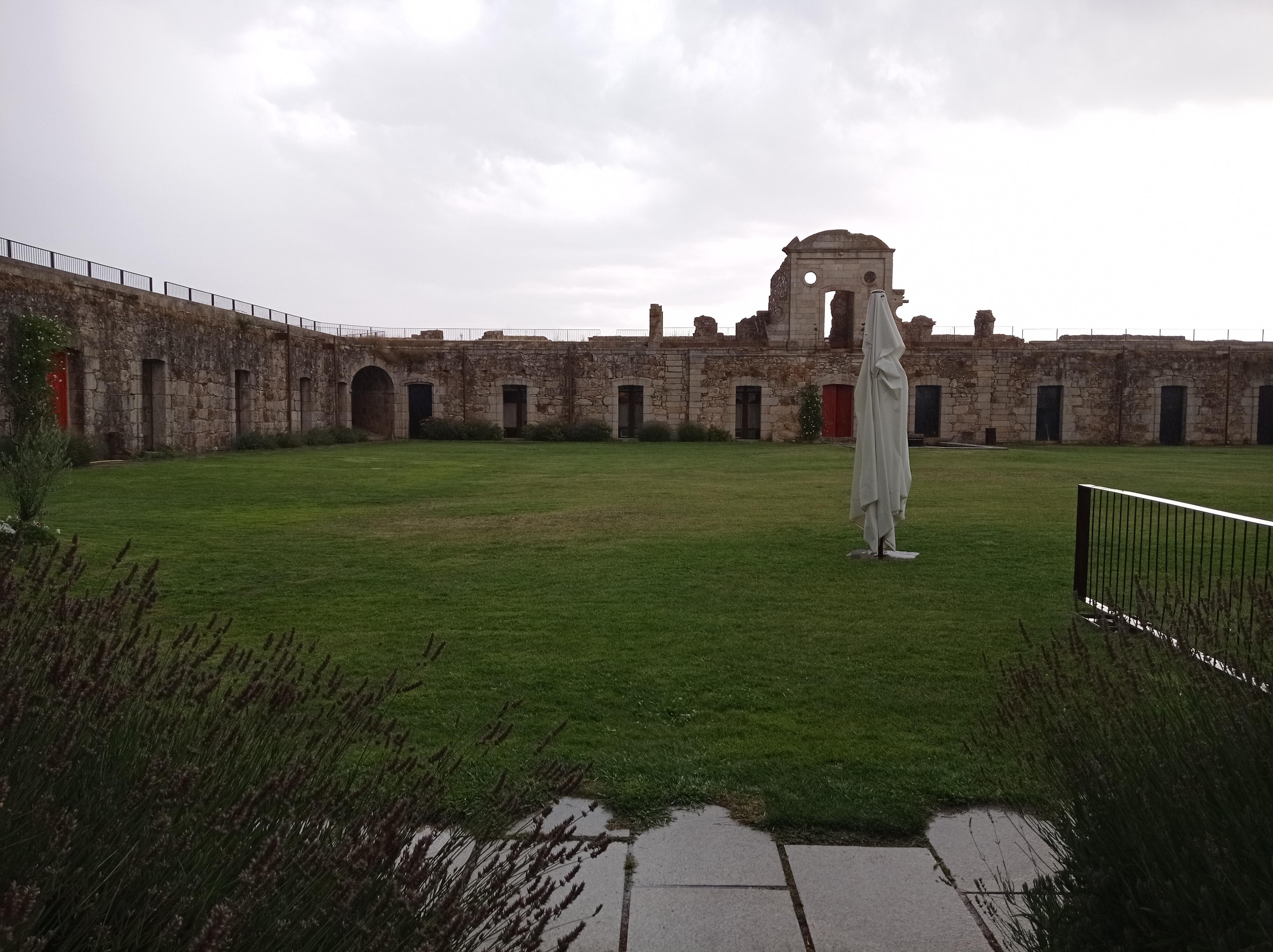 The inner quadrangle, would have originally been the parade ground 