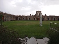 The inner quadrangle, would have originally been the parade ground