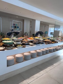 Lovely buffet style dining
