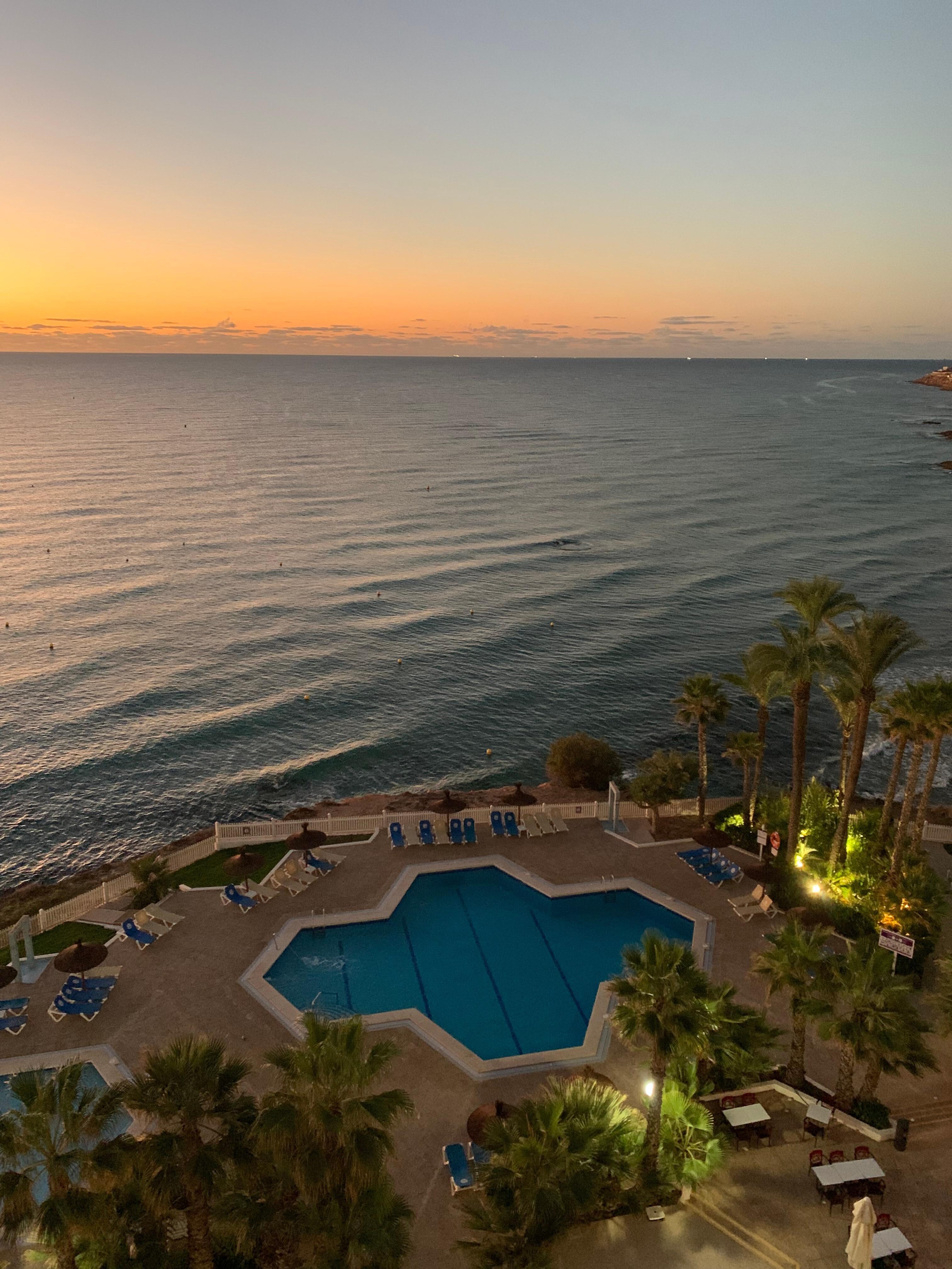 Sunset at La Zenia