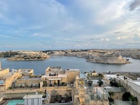 View from hotel rooftop