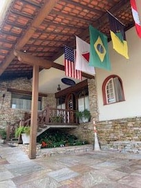 Front of pousada