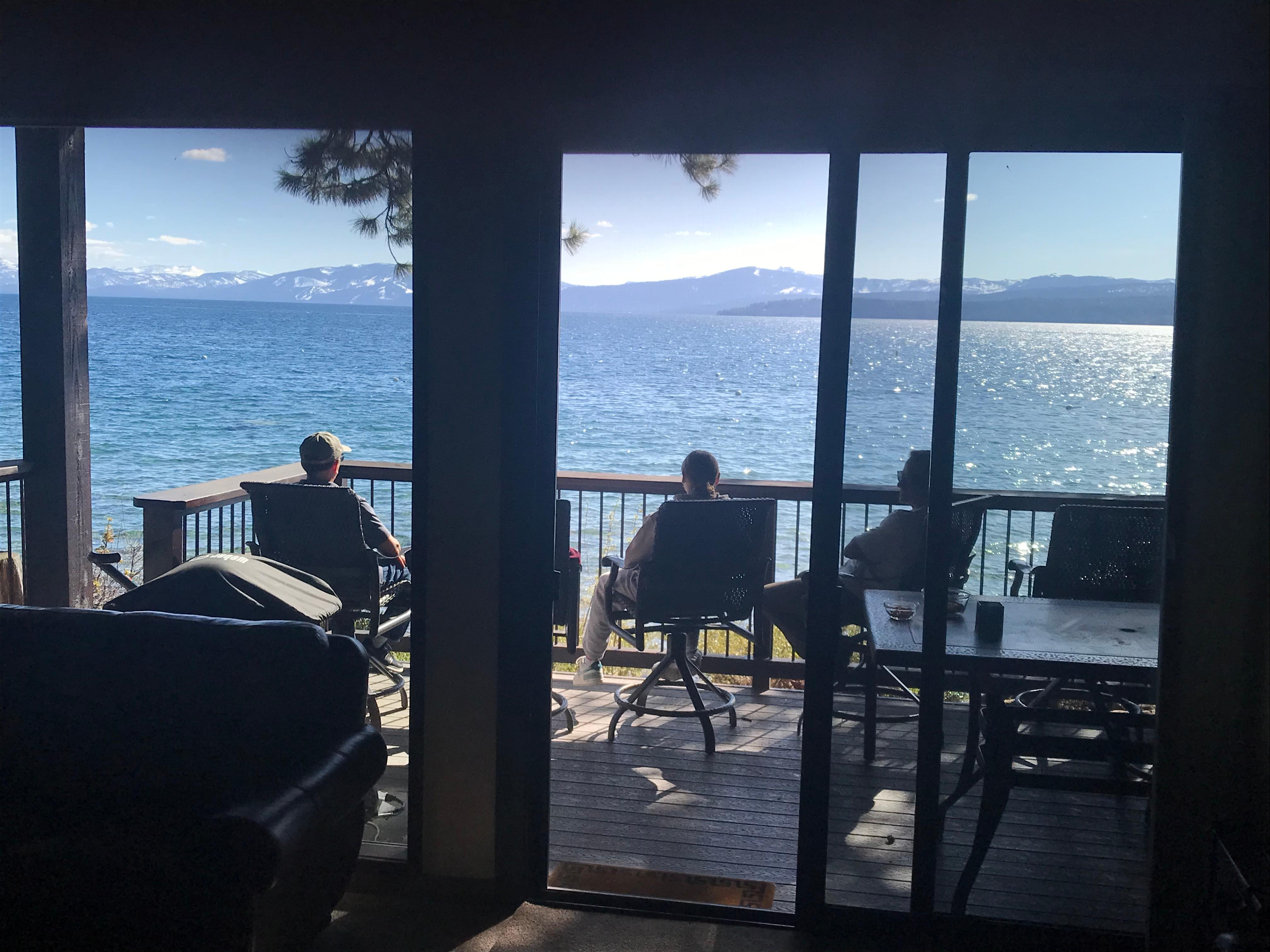 Snacks on the balcony