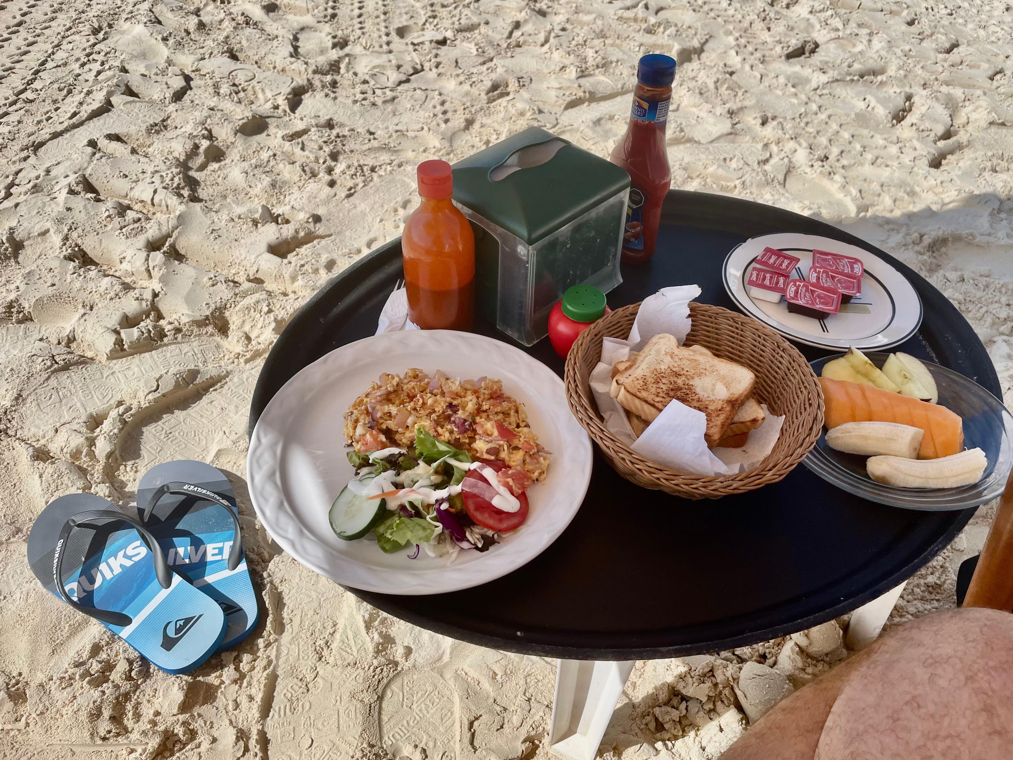 Desayuno por 5€ aprox.