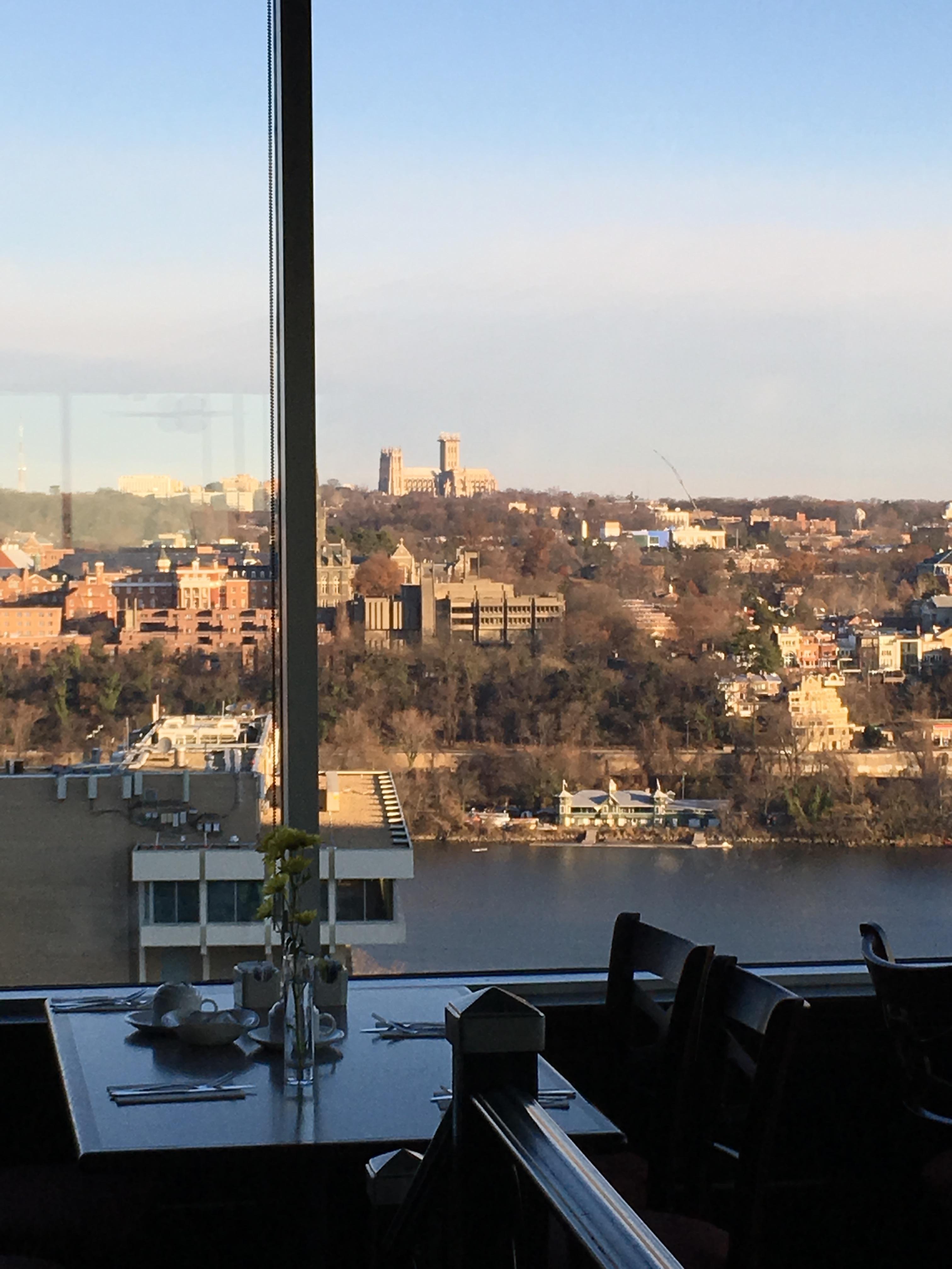 View from restaurant