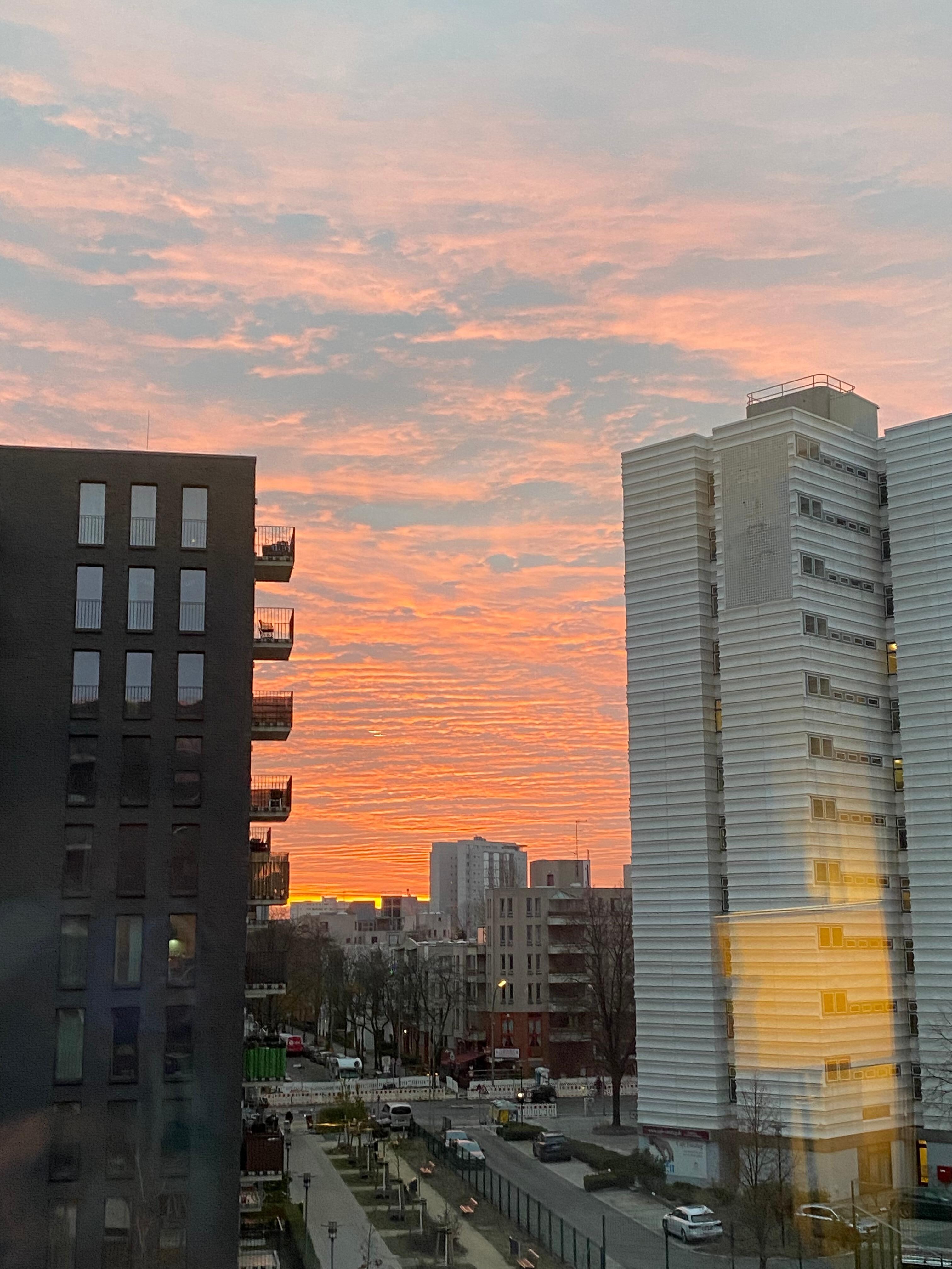 Sunrise view from the apartmemt