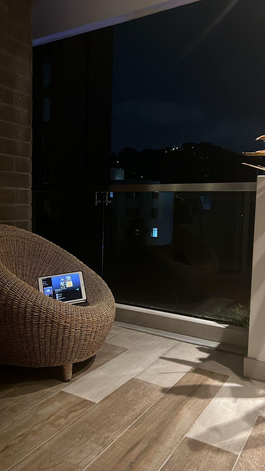 Terraza mucha paz en tranquilidad