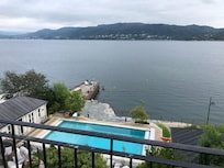 View from our balcony