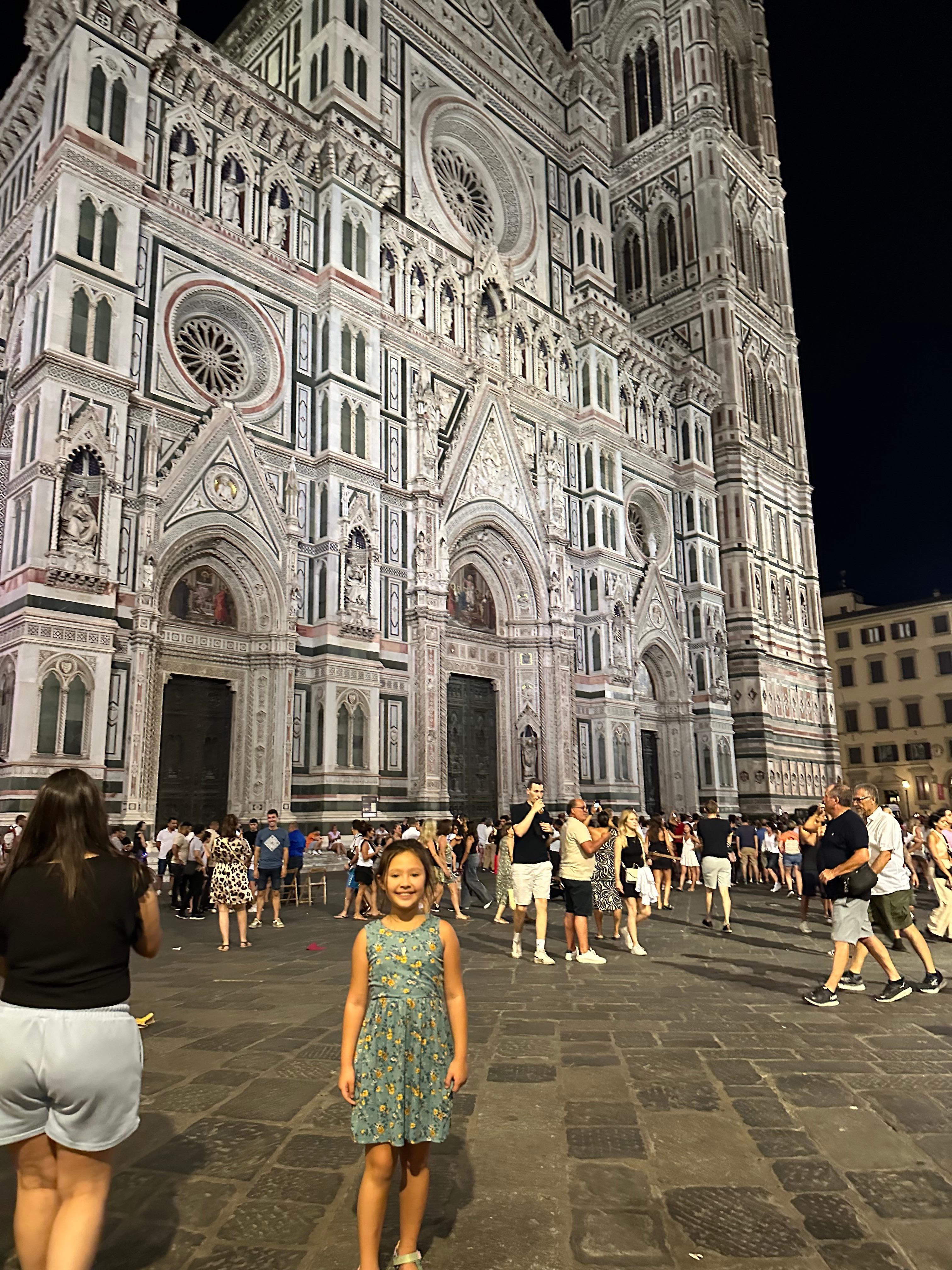 After hours check-in allowed for a quick, first evening visit to Florence El Duomo