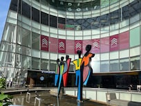 Mall across from hotel