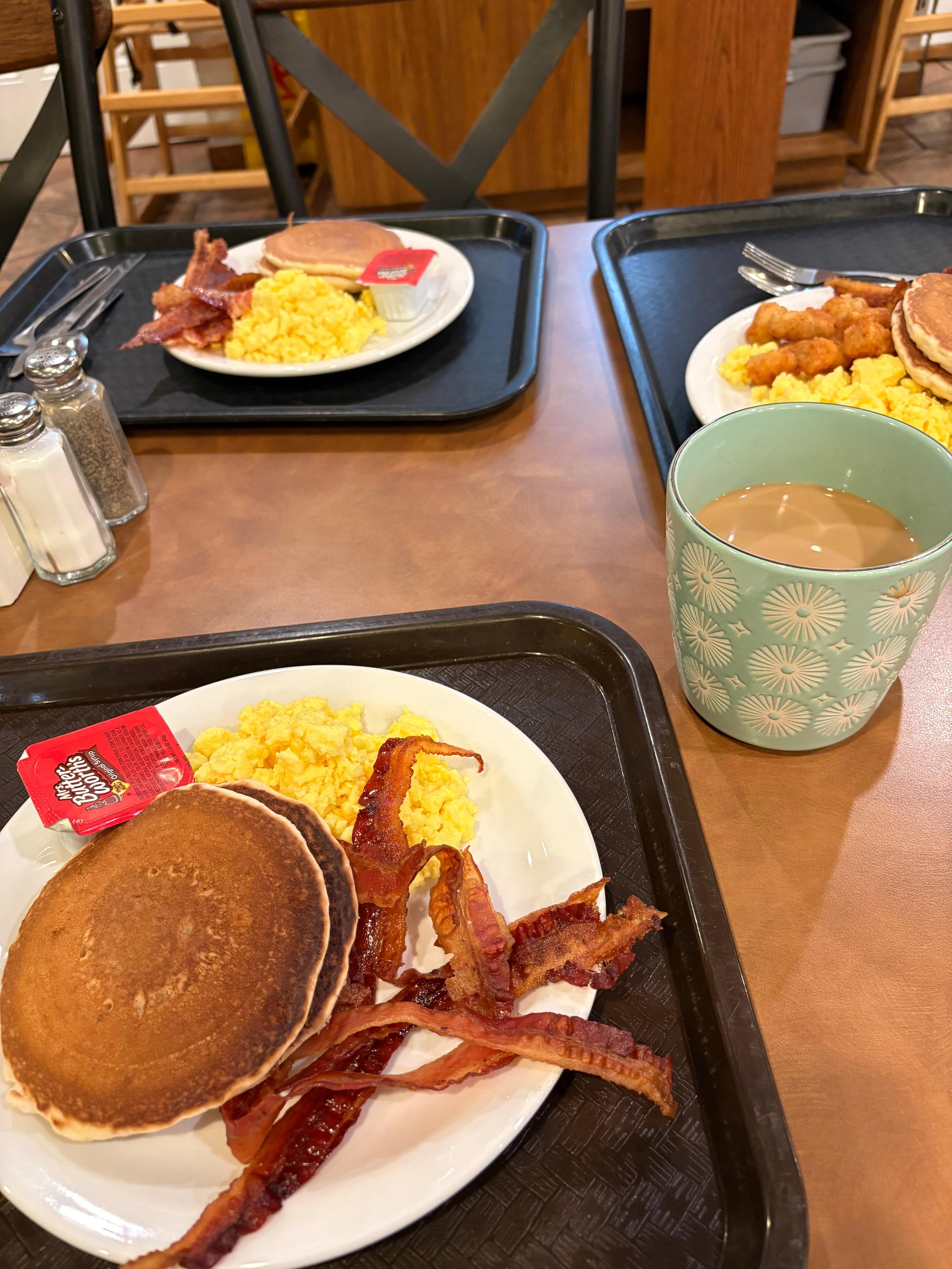 Breakfast was always amazing. So many options 