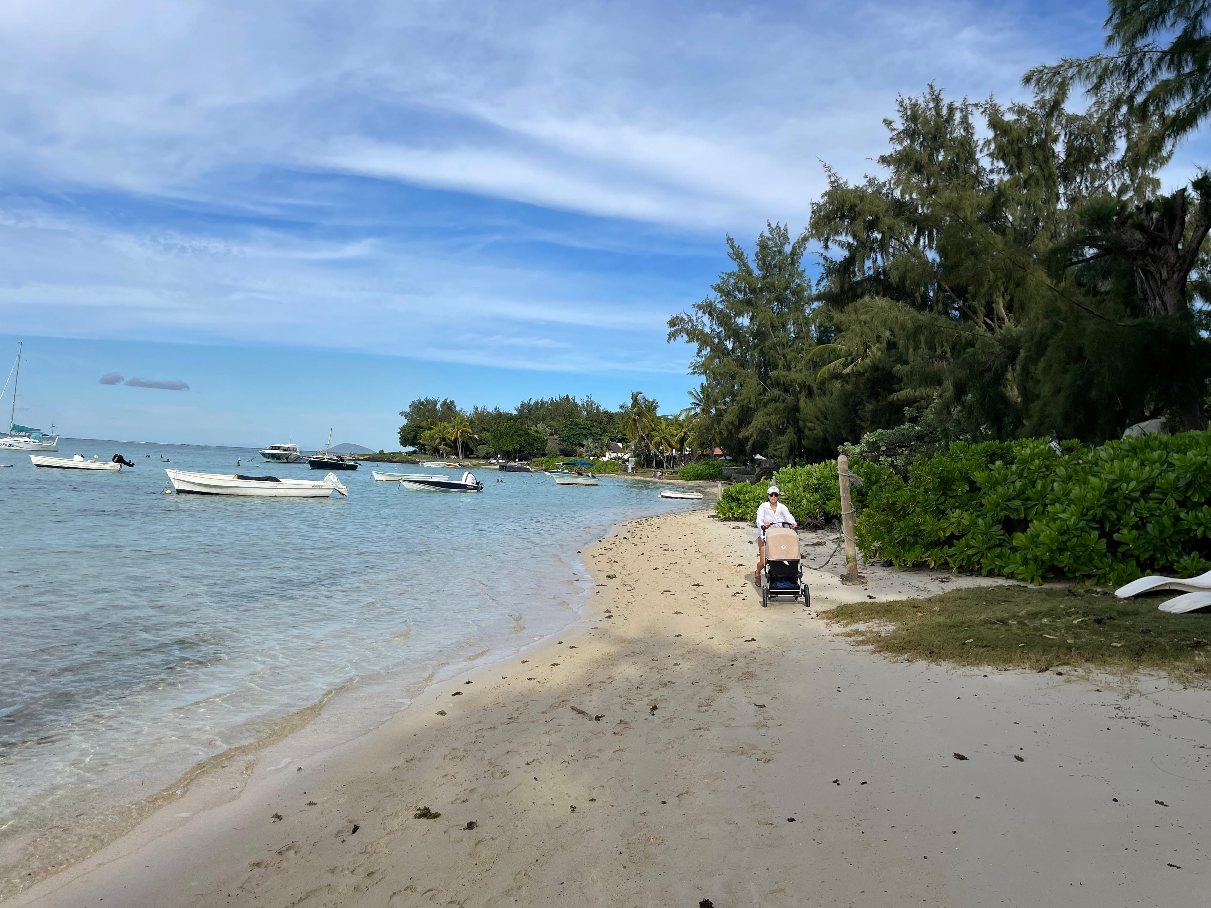 Beautiful and quiet beach across the road 