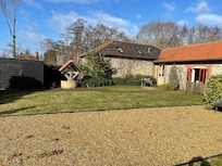 Front of cottage