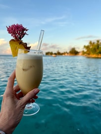 Piña Colada over the lagoon