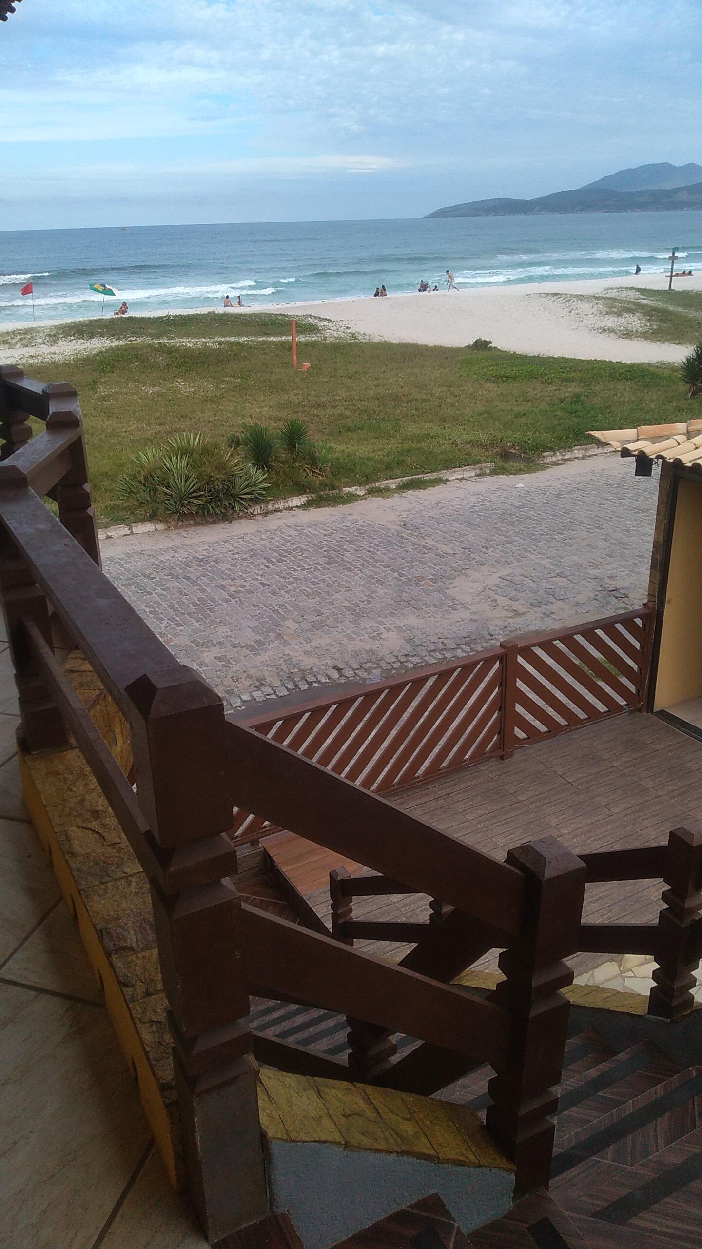 Vista da frente do quarto