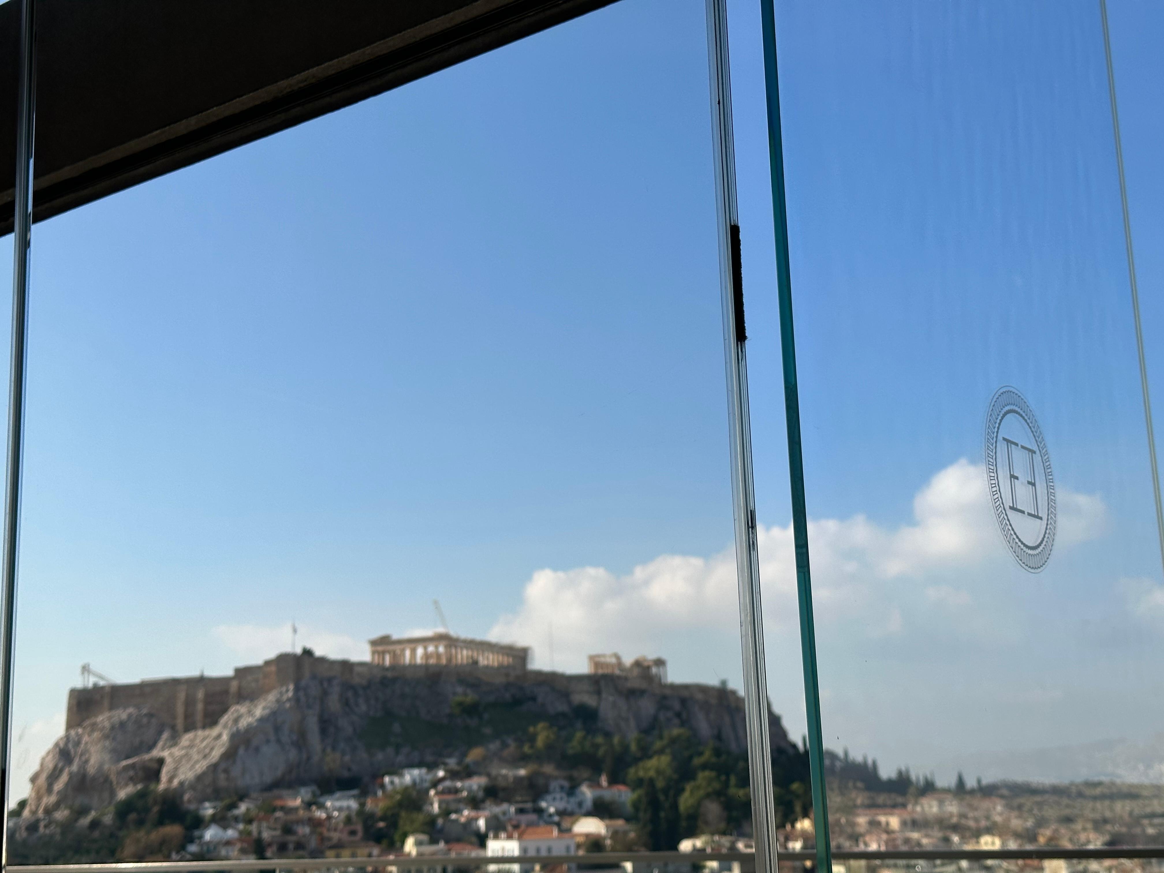 View from the restaurant