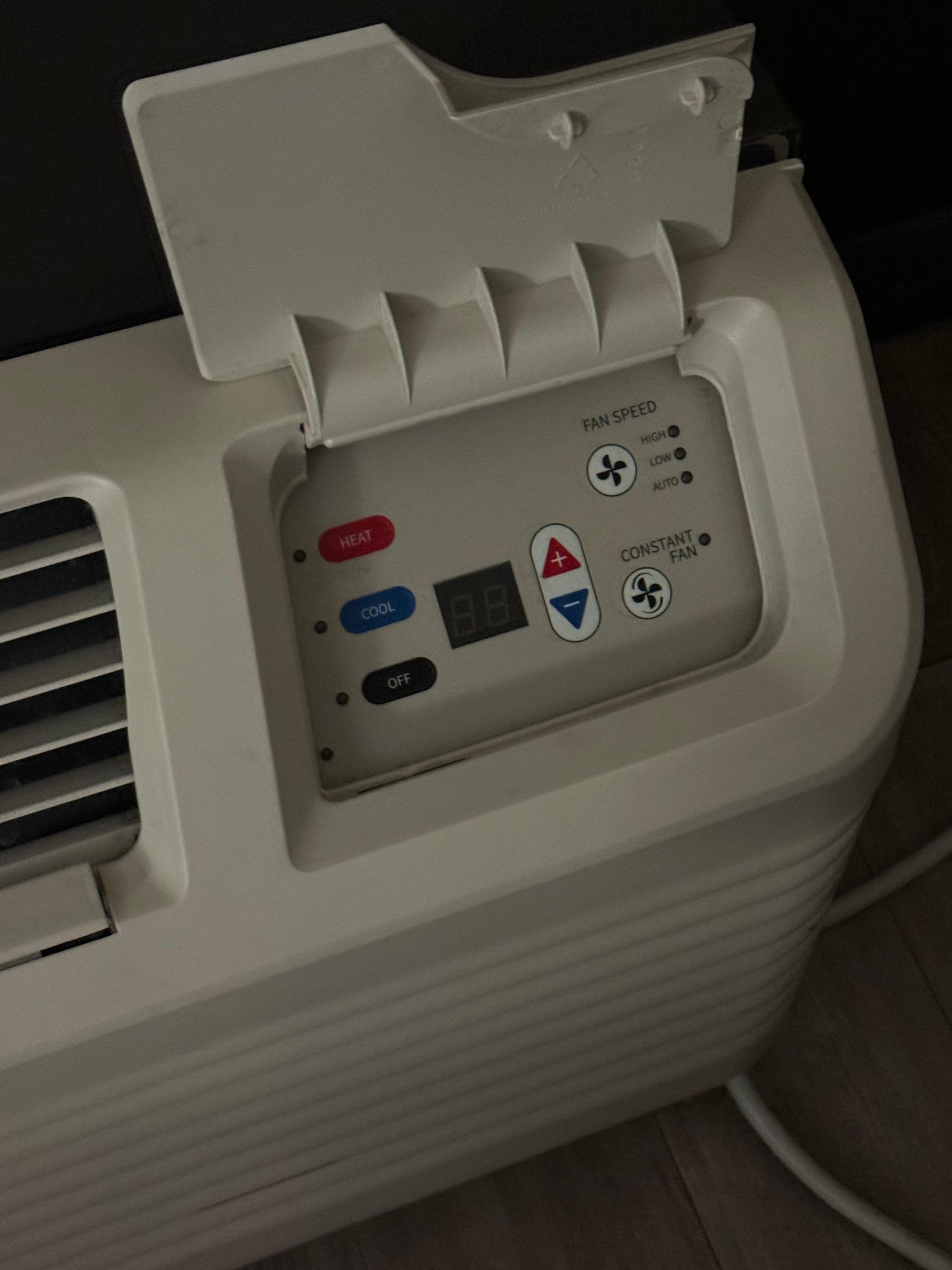 Ar condicionado inoperante durante falta de energia