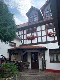 Indgang fra Biergarten