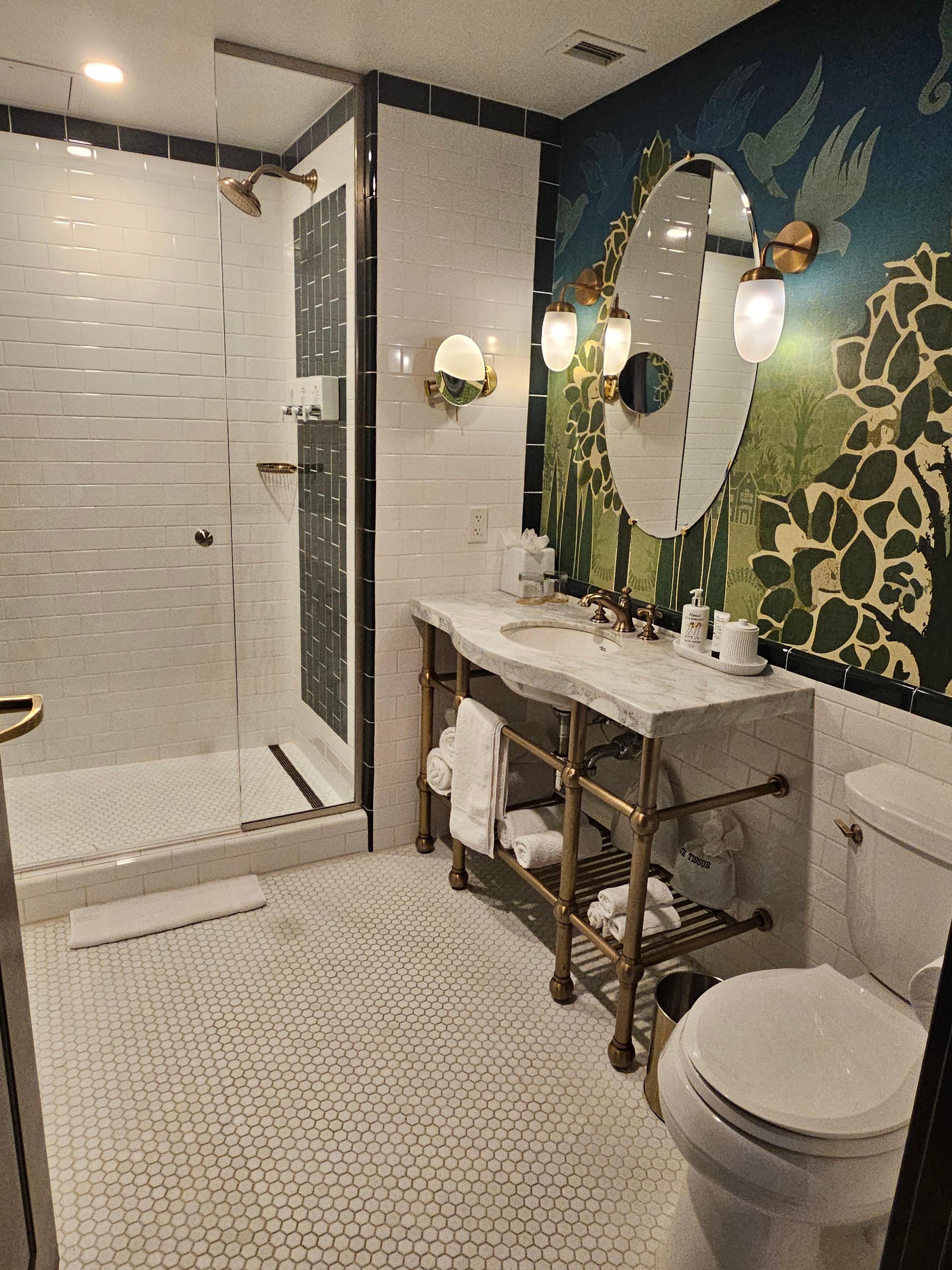 I loved the bathroom.