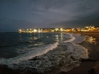 沙灘夜景
