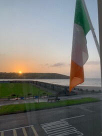 Sunrise from bedroom window